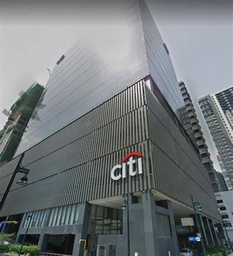 Citibank in Taguig City, Metro Manila .